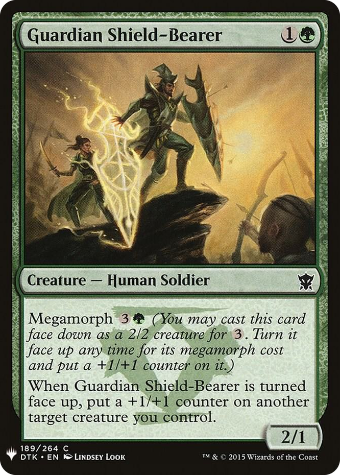 Guardian Shield-Bearer #189 C - The List Reprints Pokemon card