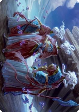 0030 Guardians of Oboro Art Card S Art Series: Kamigawa: Neon Dynasty