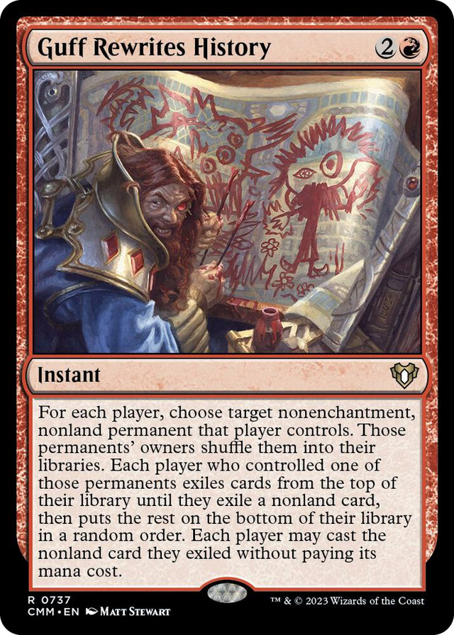0737 Guff Rewrites History R Commander Masters