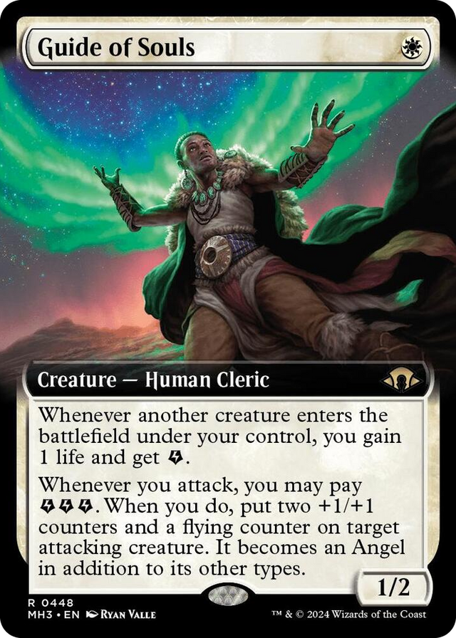 0448 Guide of Souls (Extended Art) R Modern Horizons 3