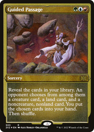 0503 Guided Passage (Foil Etched) R Double Masters 2022