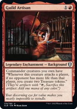Guild Artisan #179 U - Commander Legends: Battle for Baldur's Gate Pokemon card