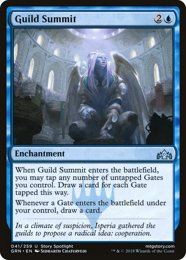 0041 Guild Summit U Guilds of Ravnica