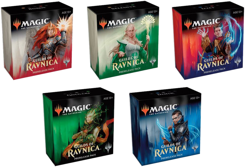 Guilds of Ravnica - Prerelease Pack [Set of 5] - Guilds of Ravnica sealed product