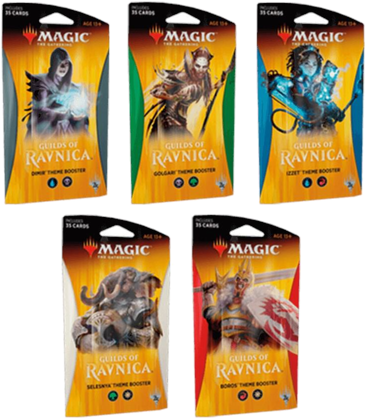 Guilds of Ravnica - Theme Booster Pack [Set of 5] - Guilds of Ravnica sealed product
