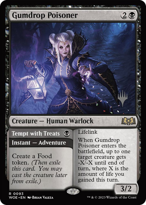 0093 Gumdrop Poisoner R Promo Pack: Wilds of Eldraine