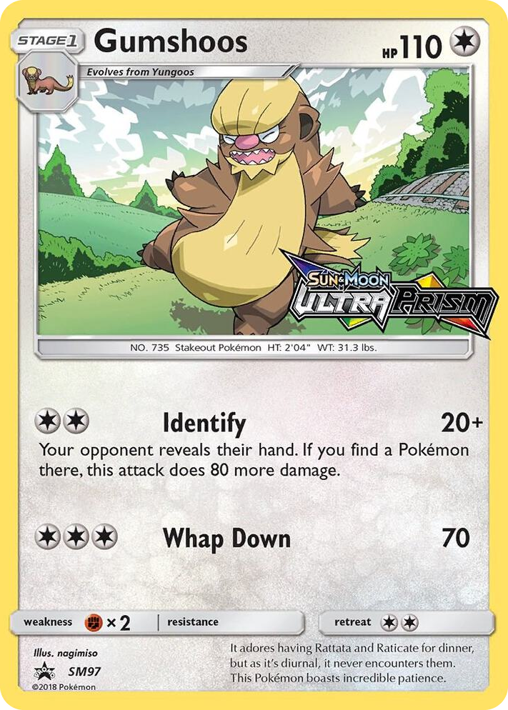 SM097 Gumshoos - SM97 (Prerelease) Promo SM Promos