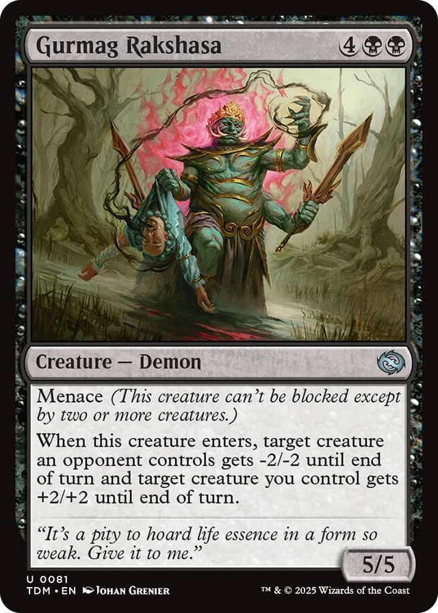 0081 Gurmag Rakshasa U Dragonstorm