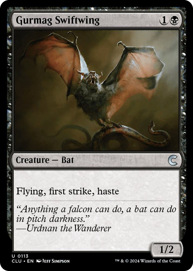 0113 Gurmag Swiftwing U Ravnica: Clue Edition