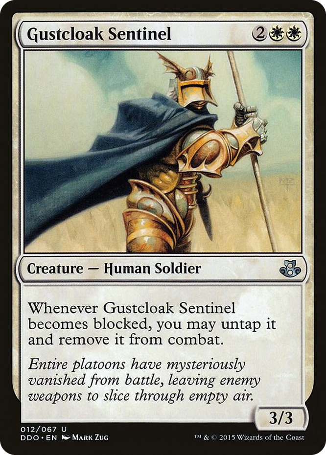 0012 Gustcloak Sentinel U Duel Decks: Elspeth vs. Kiora
