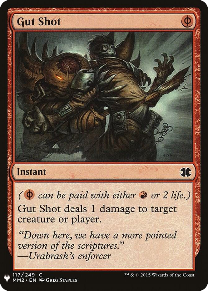 0117 Gut Shot C The List Reprints