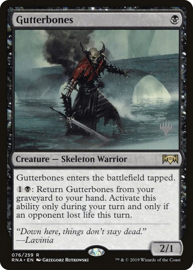 0076 Gutterbones R Promo Pack: Core Set 2020