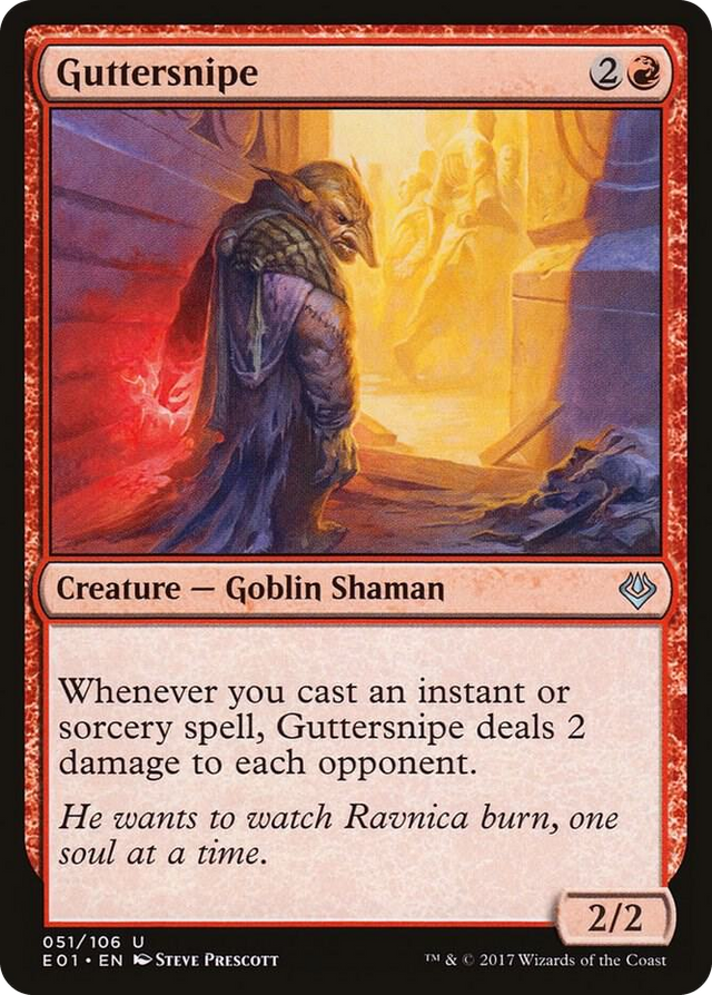 0051 Guttersnipe U Archenemy: Nicol Bolas