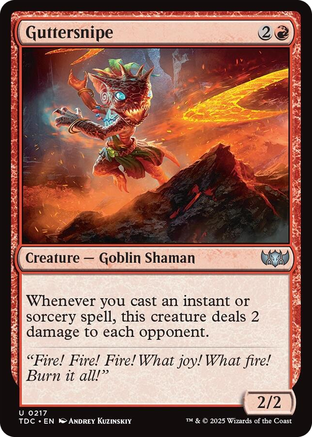 0217 Guttersnipe U Commander: Tarkir: Dragonstorm