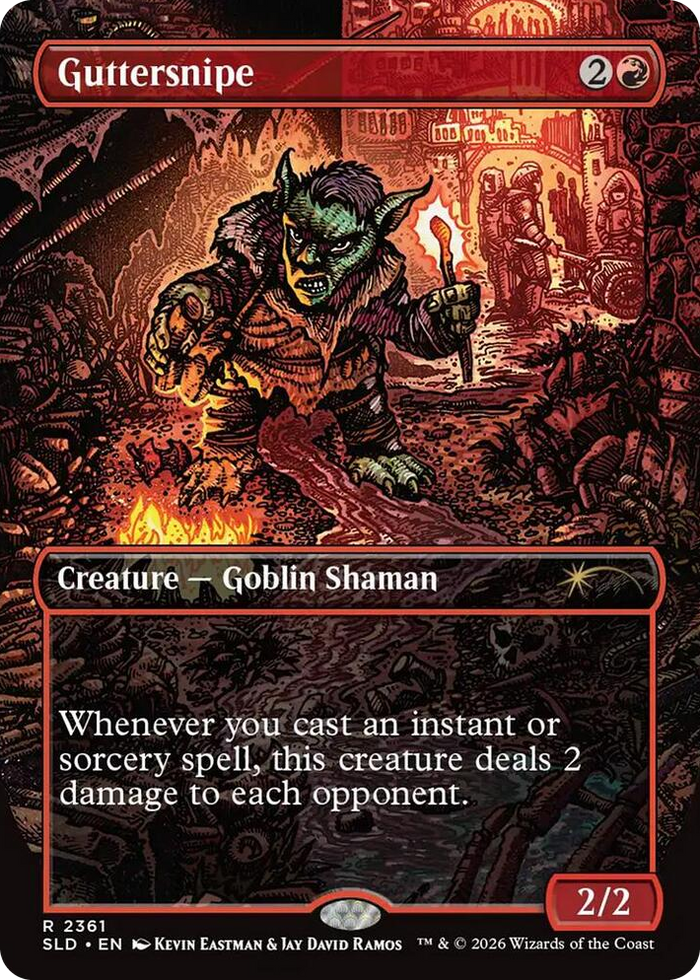 Guttersnipe (2361) #2361 R - Secret Lair Drop Series Pokemon card
