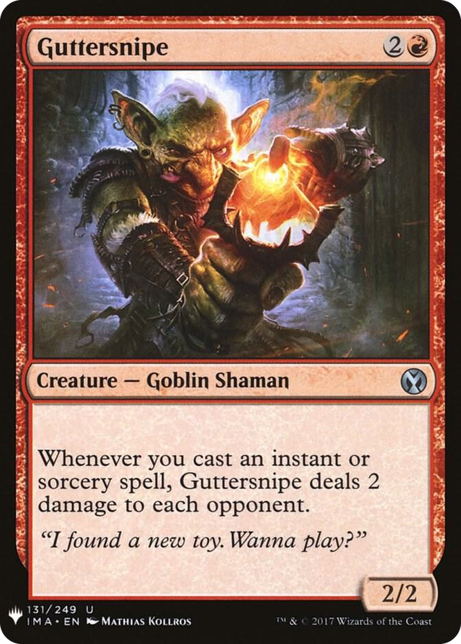0131 Guttersnipe (IMA) U The List Reprints