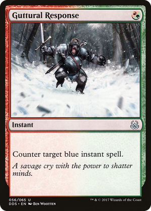 0056 Guttural Response U Duel Decks: Mind vs. Might