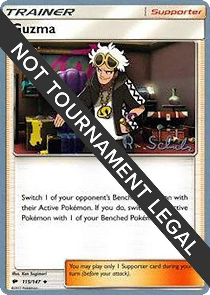 0115 Guzma - 2018 (Robin Schulz) Uncommon World Championship Decks