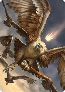 Gwaihir, Greatest of the Eagles Art Card #59 S - Art Series: Universes Beyond: The Lord of the Rings: Tales of Middle-earth Pokemon card