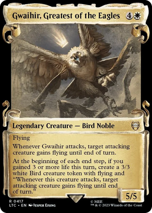0417 Gwaihir, Greatest of the Eagles (Showcase Scrolls) R Commander: The Lord of the Rings: Tales of Middle-earth