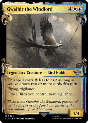 0661 Gwaihir the Windlord (Showcase Scrolls) U Universes Beyond: The Lord of the Rings: Tales of Middle-earth