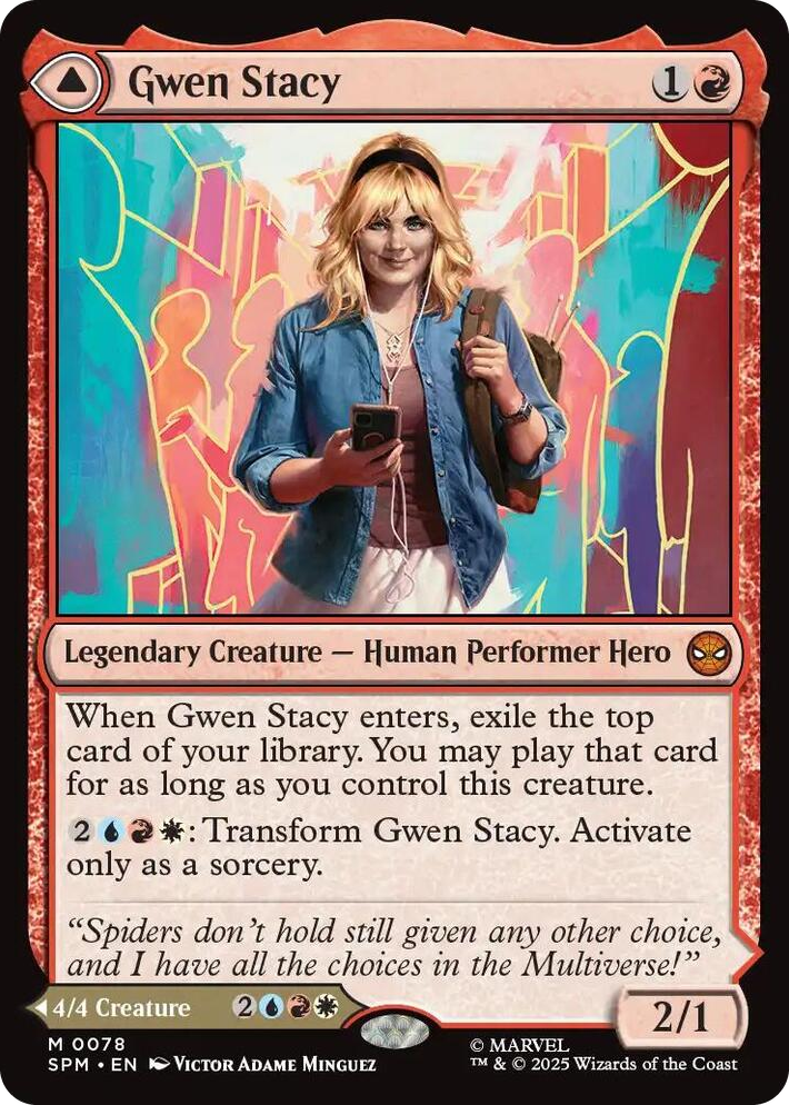 0078 Gwen Stacy M Marvel's Spider-Man