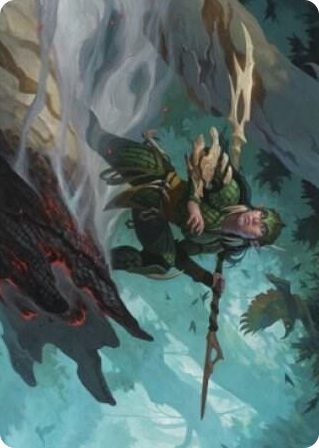 0025 Gwenna, Eyes of Gaea Art Card S Art Series: The Brothers' War