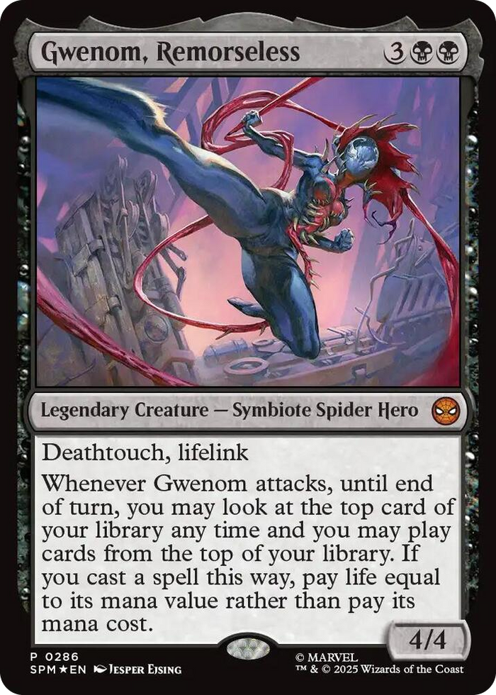 Gwenom, Remorseless #286 P - Unique and Miscellaneous Promos Pokemon card