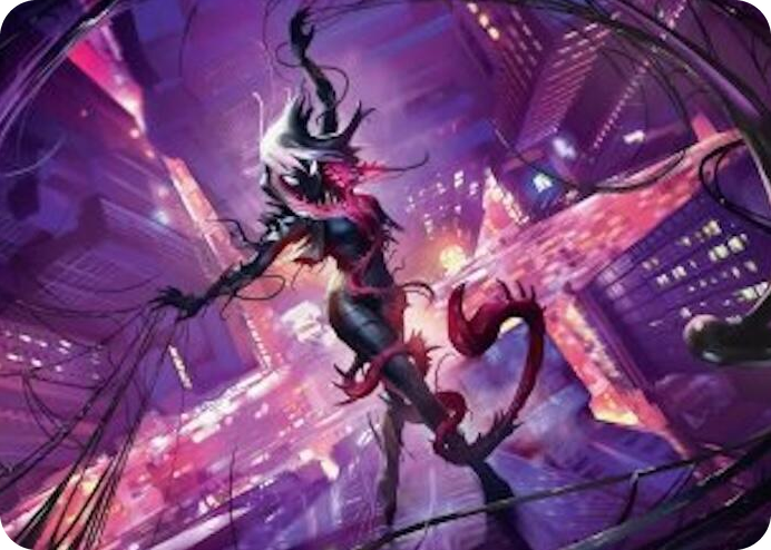 0008 Gwenom, Remorseless Art Card S Art Series: Marvel's Spider-Man