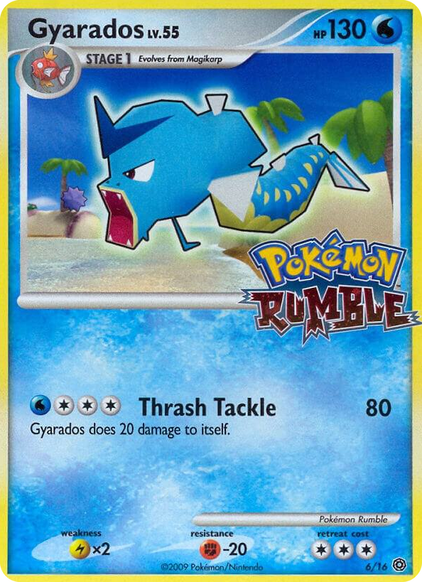 0006 Gyarados Promo Rumble