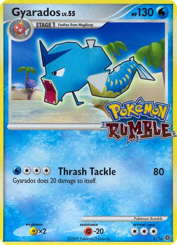 0006 Gyarados Promo Rumble