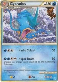 0020 Gyarados (#20 Non-Holo) Common HGSS Trainer Kit: Gyarados & Raichu