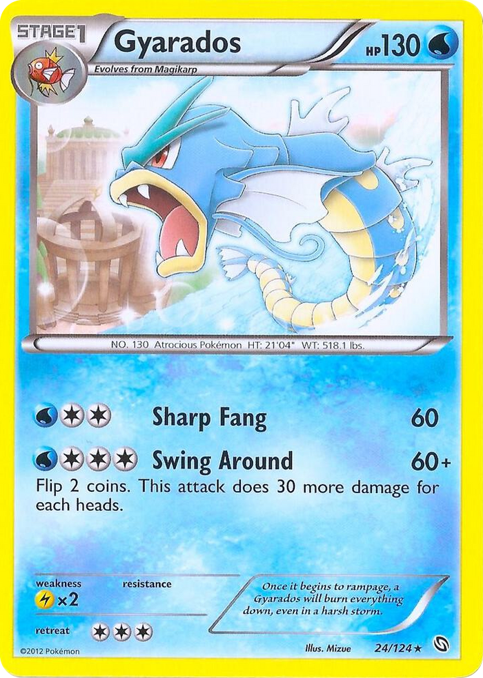 0024 Gyarados - 24/124 (Cosmos Holo) Promo Blister Exclusives