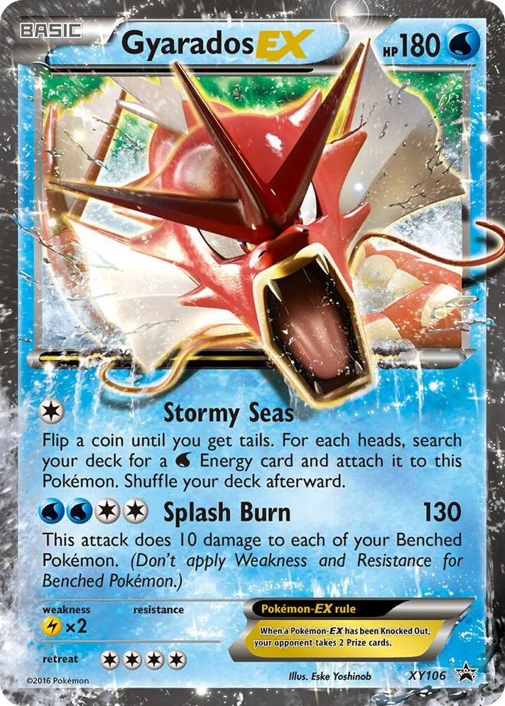 XY106 Gyarados EX Promo XY Promos