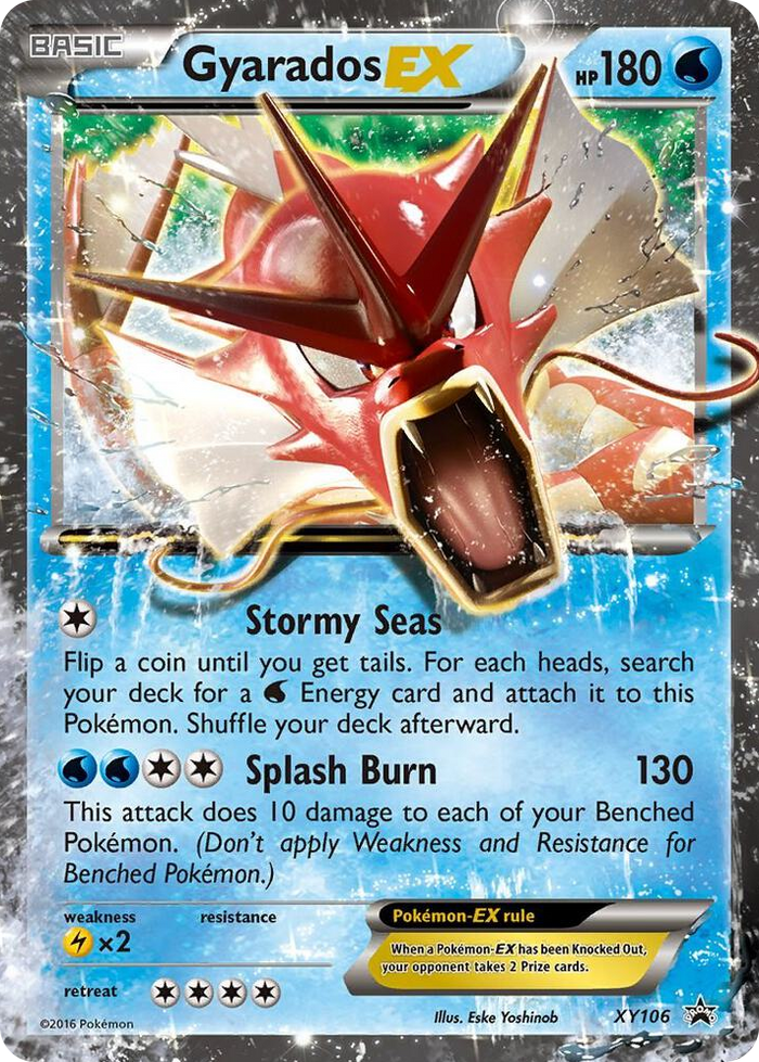 XY106 Gyarados EX Promo XY Promos