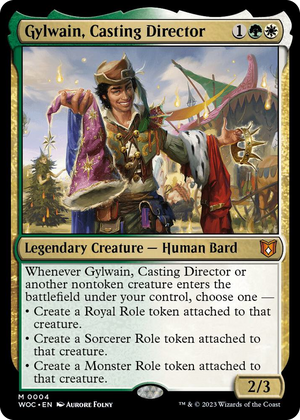 0004 Gylwain, Casting Director M Commander: Wilds of Eldraine