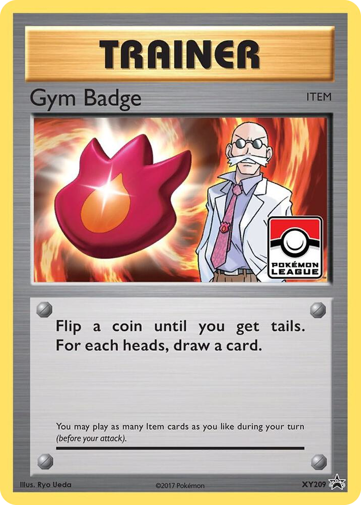 XY209 Gym Badge (Blaine) Promo XY Promos
