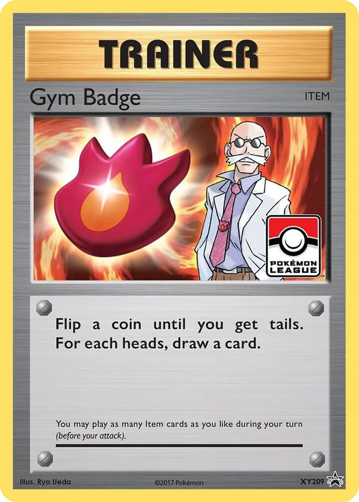 XY209 Gym Badge (Blaine) Promo XY Promos