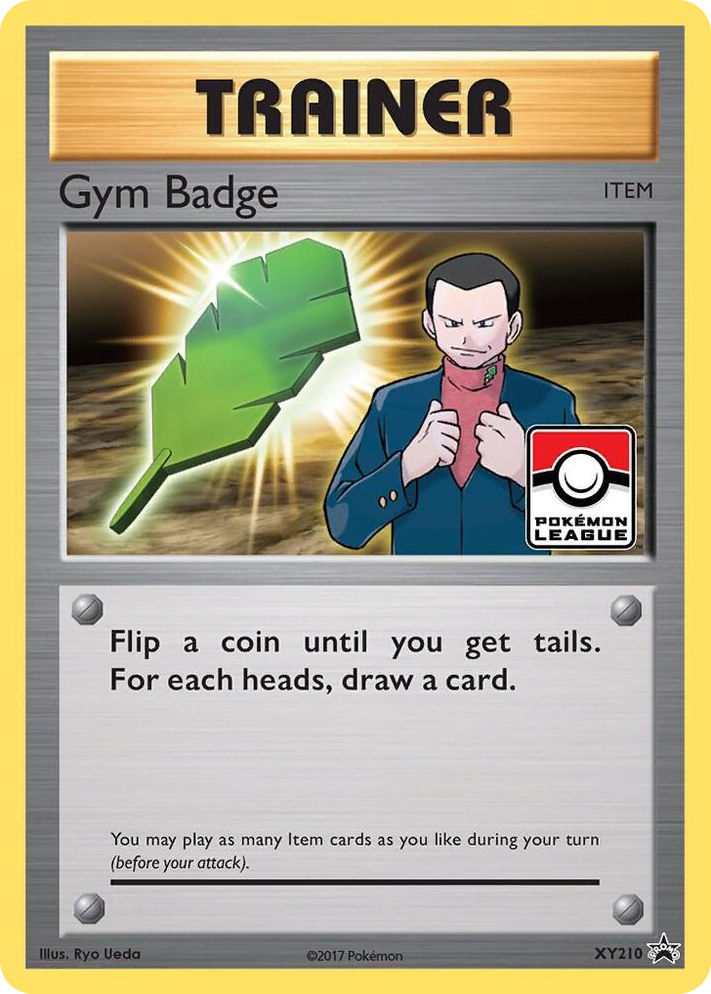 XY210 Gym Badge (Giovanni) Promo XY Promos