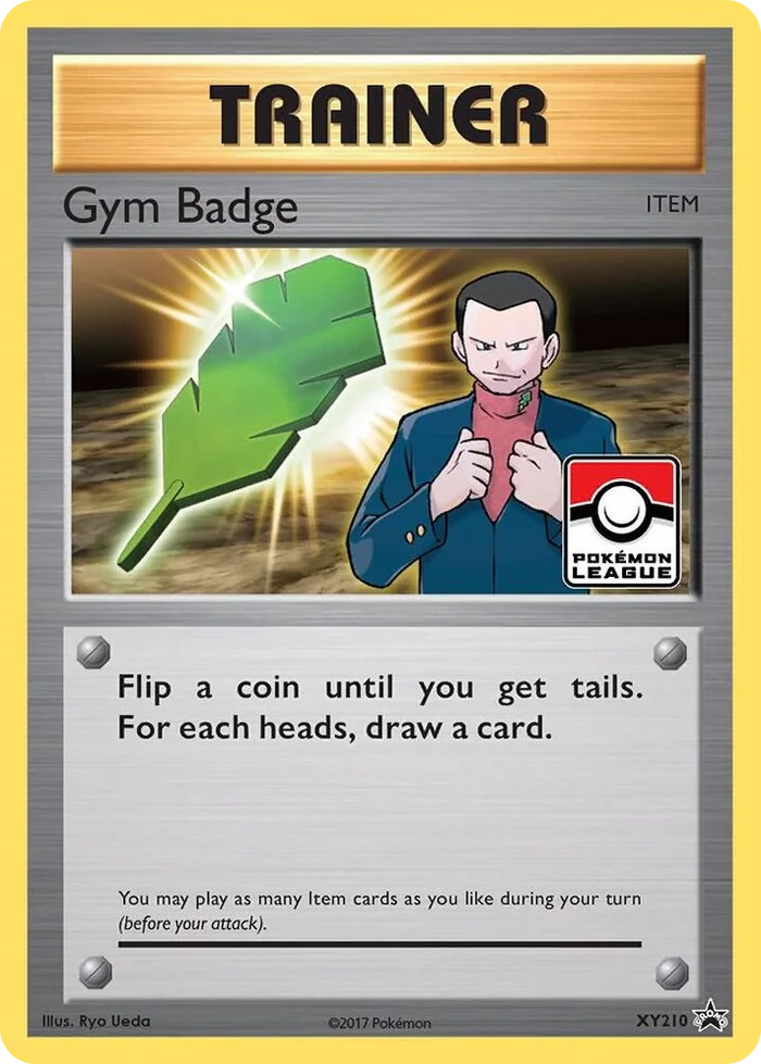 XY210 Gym Badge (Giovanni) Promo XY Promos