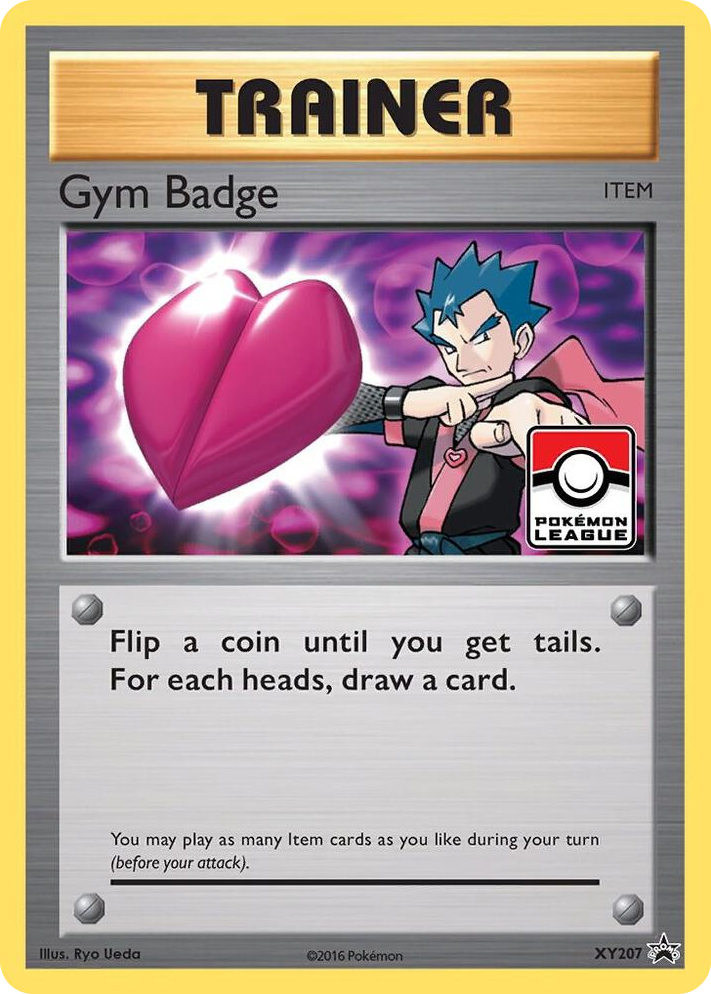 XY207 Gym Badge (Koga) Promo XY Promos