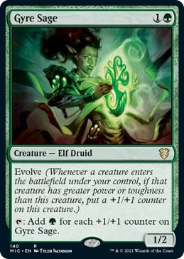 0140 Gyre Sage R Commander: Innistrad: Midnight Hunt