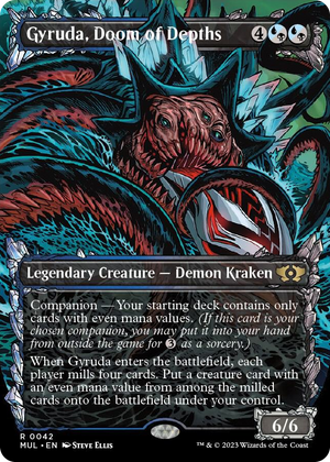 0042 Gyruda, Doom of Depths R March of the Machine: Multiverse Legends