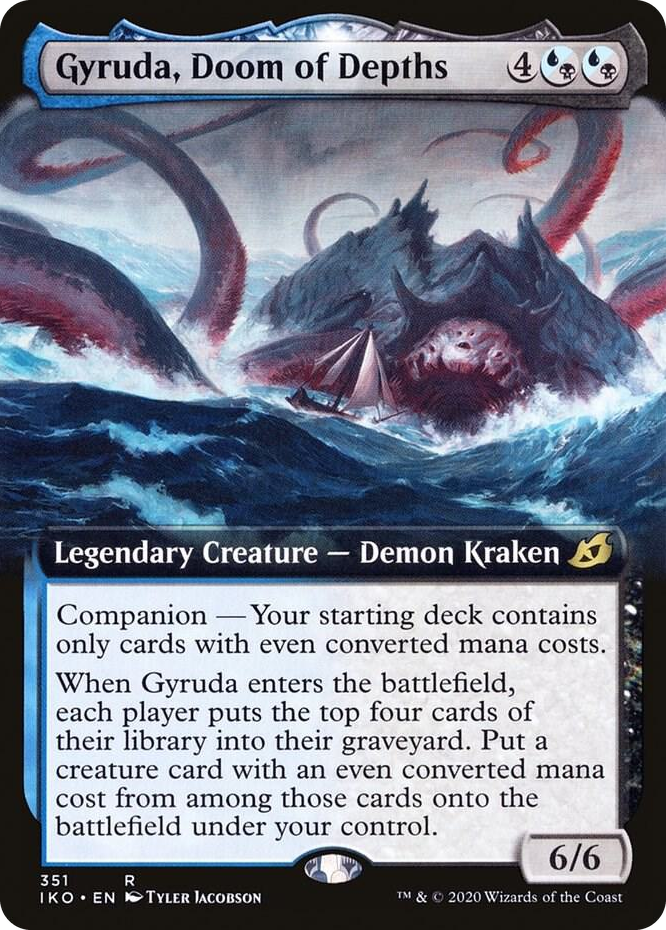 0351 Gyruda, Doom of Depths (Extended Art) R Lair of Behemoths