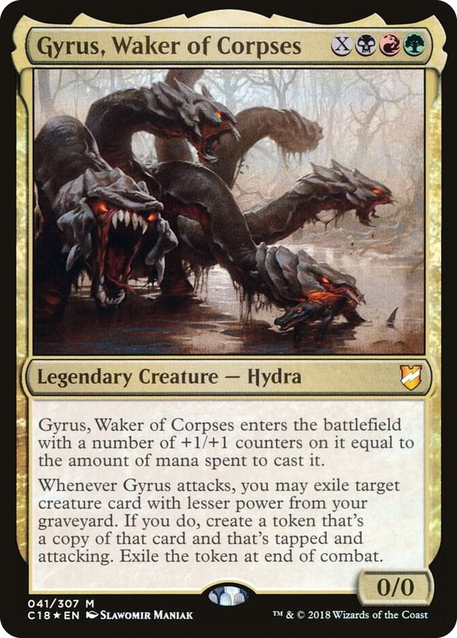0041 Gyrus, Waker of Corpses M Commander 2018