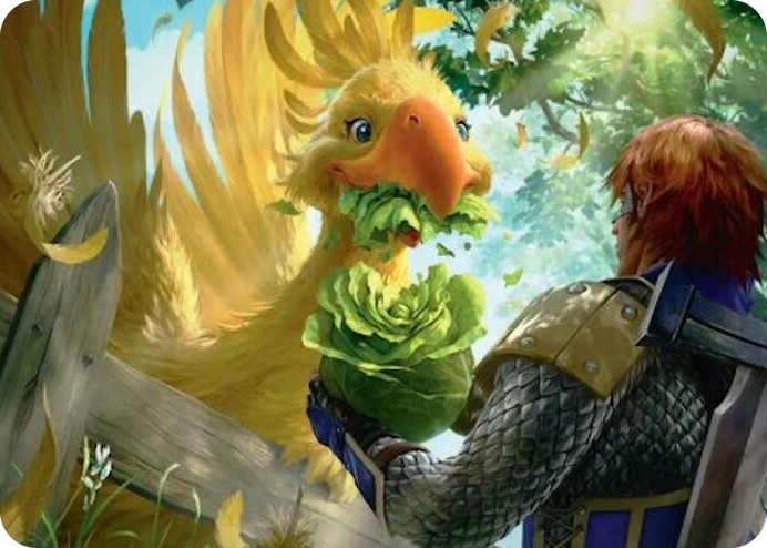 0010 Gysahl Greens Art Card S Art Series: FINAL FANTASY