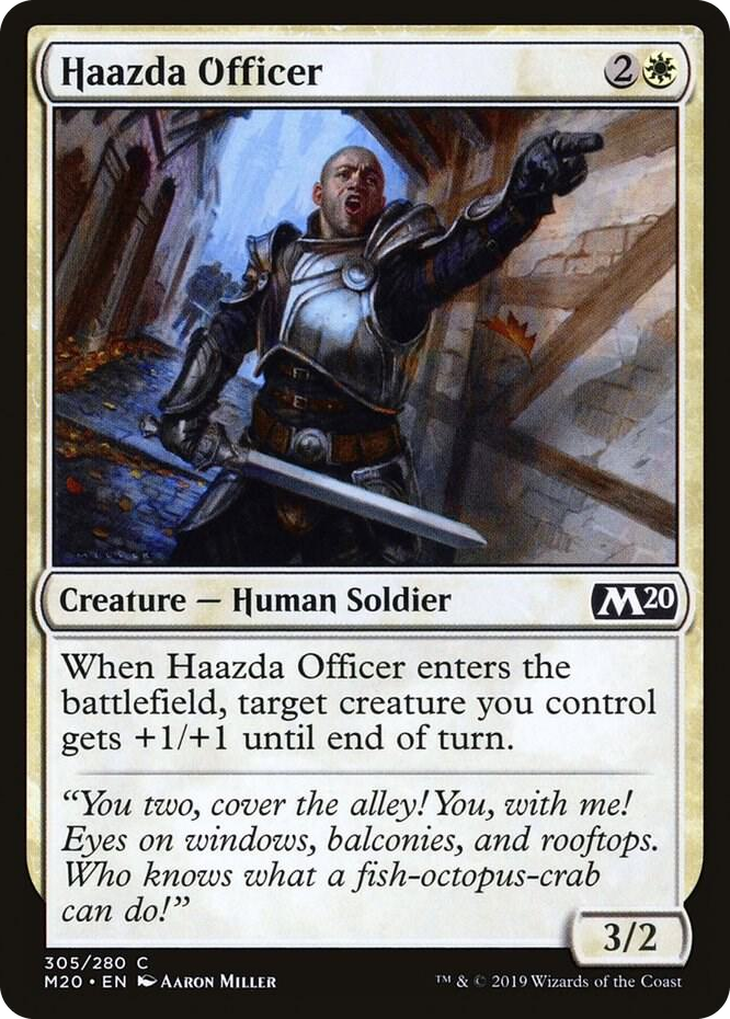 0305 Haazda Officer C Core Set 2020