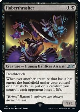 Haberthrasher (Galaxy Foil) #362 U - Unfinity Pokemon card