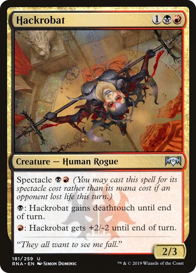 0181 Hackrobat U Ravnica Allegiance