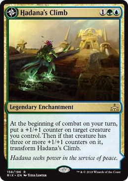 0158 Hadana's Climb R Rivals of Ixalan